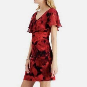 NWT Ruffled Rose Dress
